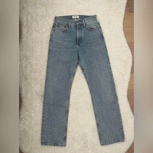 Agolde Pinch Waist High Rise Jeans Riptide size 23